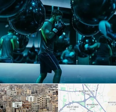 باشگاه بوکس در جنوب شرق تهران