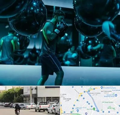 باشگاه بوکس در قدوسی شرقی شیراز