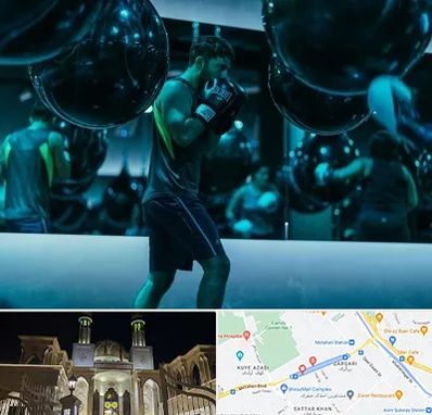 باشگاه بوکس در زرگری شیراز