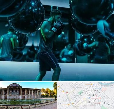 باشگاه بوکس در عفیف آباد شیراز