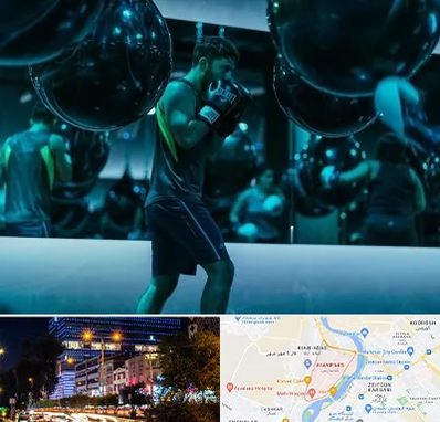 باشگاه بوکس در کیانپارس اهواز