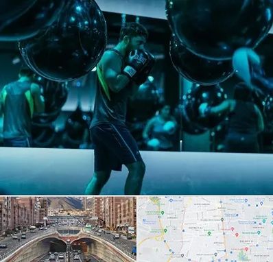 باشگاه بوکس در منطقه 10 تهران