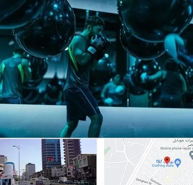 باشگاه بوکس در چهارراه طالقانی کرج