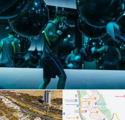 باشگاه بوکس در خیابان نیایش شیراز