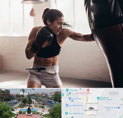 باشگاه بوکس بانوان در بهارستان