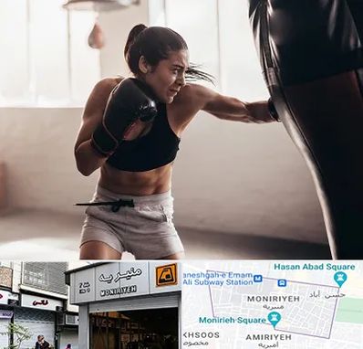 باشگاه بوکس بانوان در منیریه