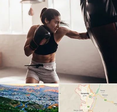 باشگاه بوکس بانوان در سنندج