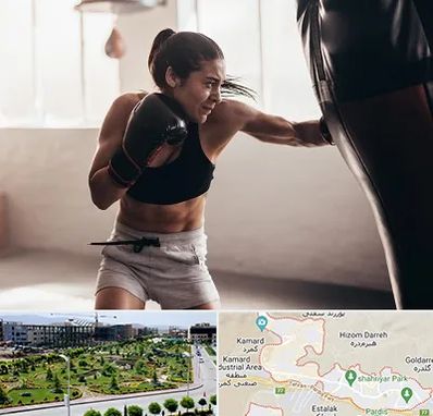 باشگاه بوکس بانوان در پردیس