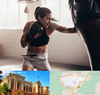 باشگاه بوکس بانوان در خوی