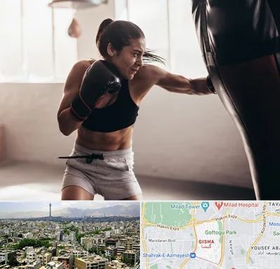 باشگاه بوکس بانوان در گیشا