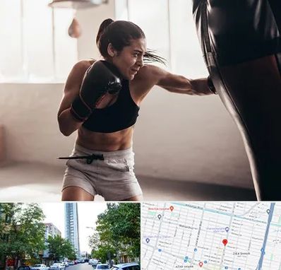 باشگاه بوکس بانوان در امامت مشهد