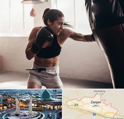 باشگاه بوکس بانوان در زنجان