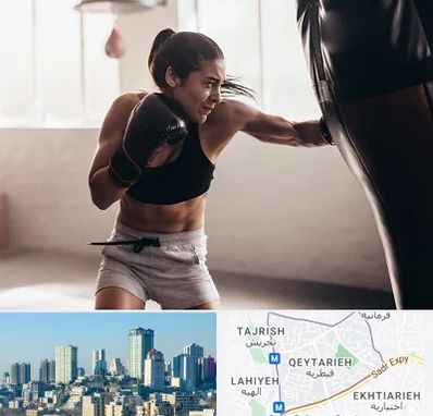 باشگاه بوکس بانوان در قیطریه