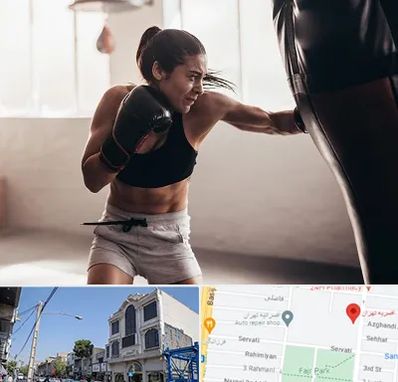 باشگاه بوکس بانوان در افسریه