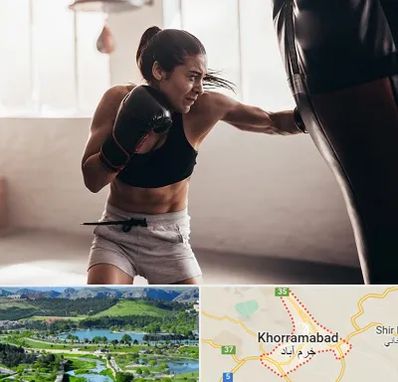 باشگاه بوکس بانوان در خرم آباد