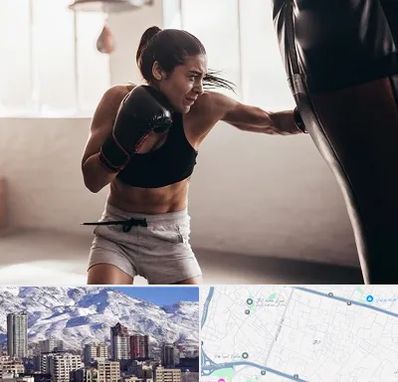 باشگاه بوکس بانوان در ازگل