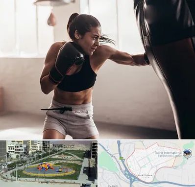 باشگاه بوکس بانوان در مرزداران تبریز