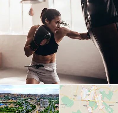 باشگاه بوکس بانوان در شهریار