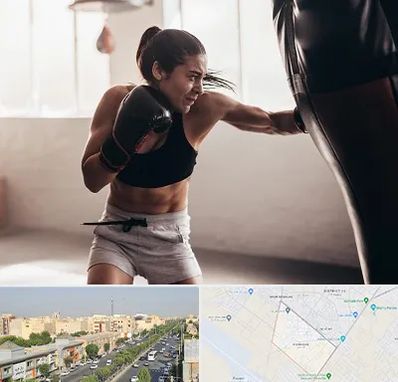 باشگاه بوکس بانوان در کیانمهر کرج