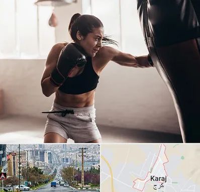 باشگاه بوکس بانوان در گوهردشت کرج