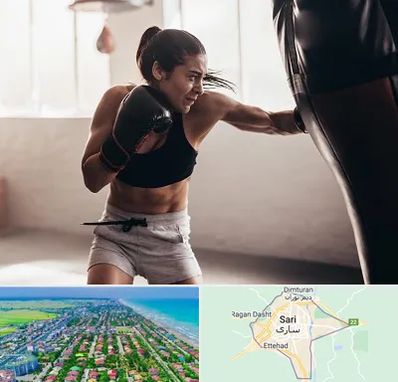 باشگاه بوکس بانوان در ساری