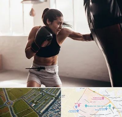 باشگاه بوکس بانوان در الهیه مشهد