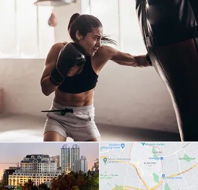 باشگاه بوکس بانوان در فرشته 