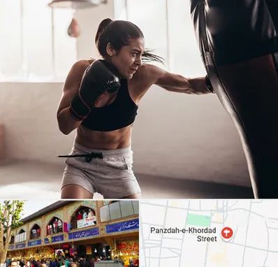 باشگاه بوکس بانوان در 15 خرداد