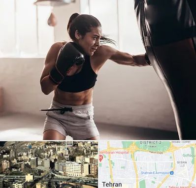 باشگاه بوکس بانوان در مرزداران 