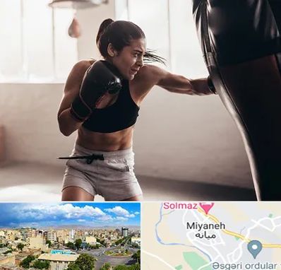 باشگاه بوکس بانوان در میانه