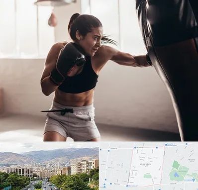 باشگاه بوکس بانوان در خانی آباد