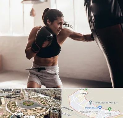 باشگاه بوکس بانوان در پرند