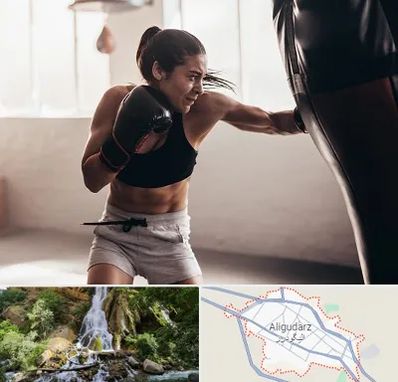 باشگاه بوکس بانوان در الیگودرز