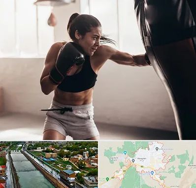 باشگاه بوکس بانوان در مراغه