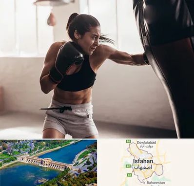 باشگاه بوکس بانوان در اصفهان