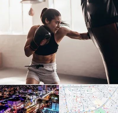 باشگاه بوکس بانوان در منظریه رشت