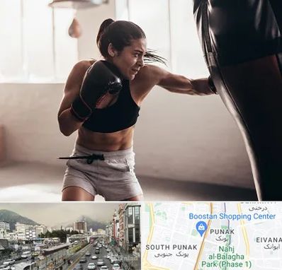 باشگاه بوکس بانوان در پونک 