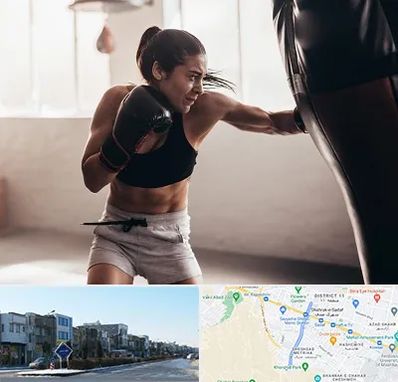 باشگاه بوکس بانوان در شریعتی مشهد