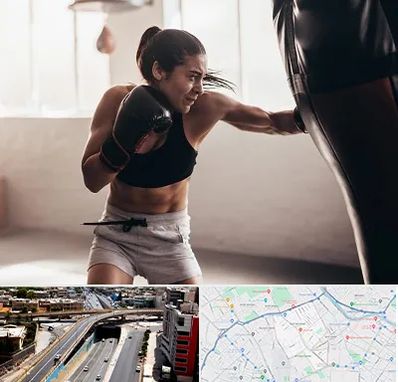 باشگاه بوکس بانوان در ستارخان شیراز