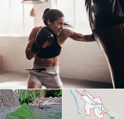 باشگاه بوکس بانوان در سراوان