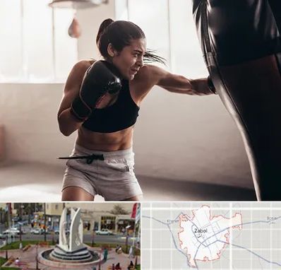 باشگاه بوکس بانوان در زابل