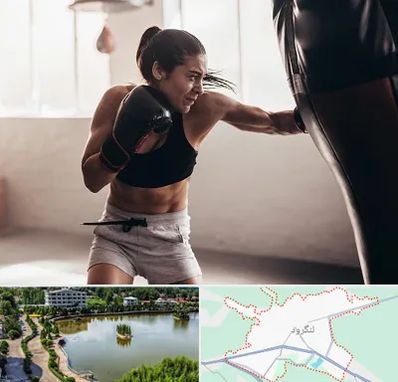 باشگاه بوکس بانوان در لنگرود