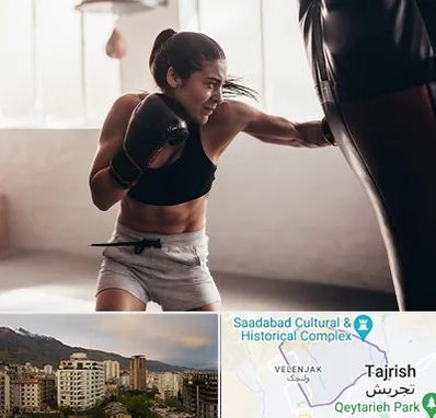 باشگاه بوکس بانوان در زعفرانیه