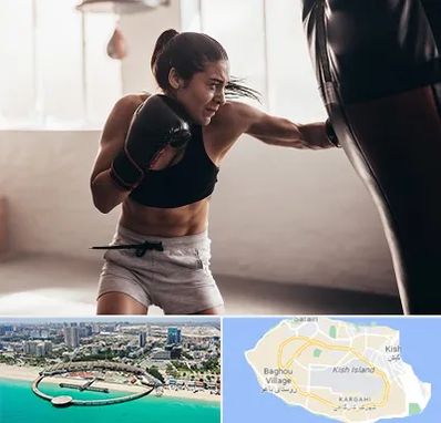 باشگاه بوکس بانوان در کیش