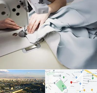 آموزشگاه خیاطی در هنگام