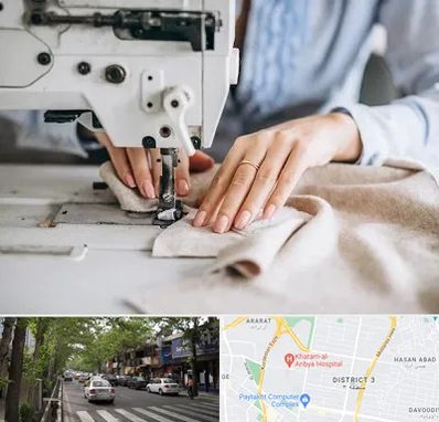کلاس خیاطی در ظفر 