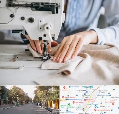 کلاس خیاطی در شریعتی