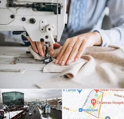 کلاس خیاطی در اقدسیه