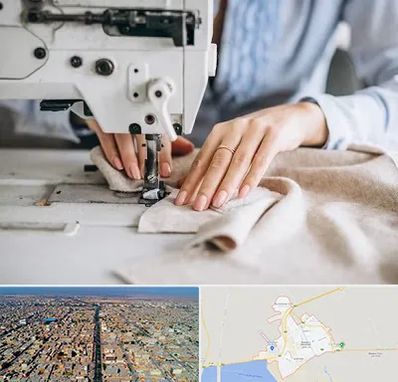 کلاس خیاطی در بندر ماهشهر