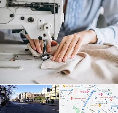 کلاس خیاطی در خیابان ملاصدرا شیراز